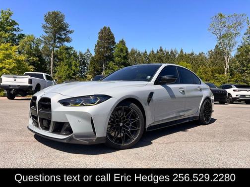 Brooklyn Gray Metallic 2022 BMW M3 Competition xDrive