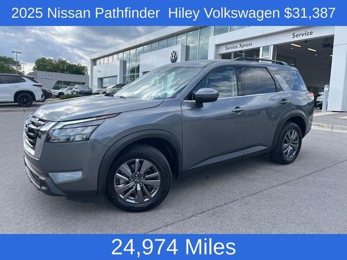 Gun Metallic 2025 Nissan Pathfinder SV FWD