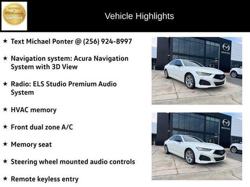 2021 Acura TLX Technology