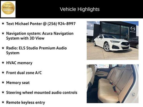 2021 Acura TLX Technology