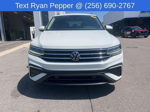 Pure White 2023 Volkswagen Tiguan 2.0T S