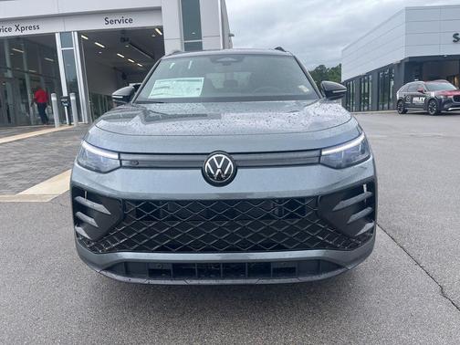 platinum gray metallic 2026 Volkswagen Tiguan 2.0T SE R-Line Black