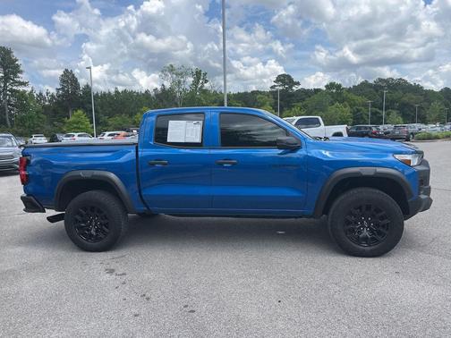 Glacier Blue Metallic 2023 Chevrolet Colorado Trail Boss