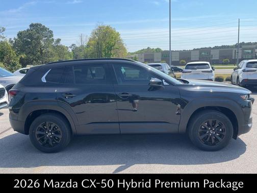 Jet Black Mica 2026 Mazda CX-50 Hybrid Premium