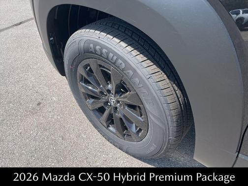 Jet Black Mica 2026 Mazda CX-50 Hybrid Premium