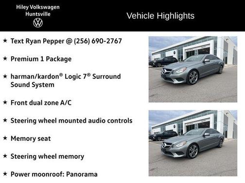 2015 Mercedes-Benz E-Class E 400