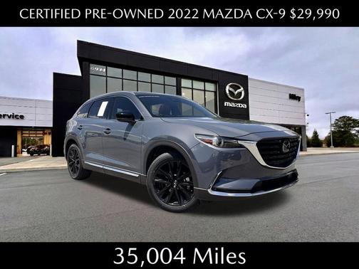 Polymetal Gray Metallic 2022 Mazda CX-9 Carbon Edition