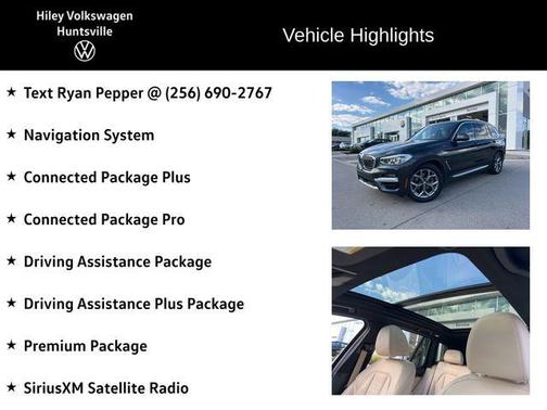 2020 BMW X3 sDrive30i