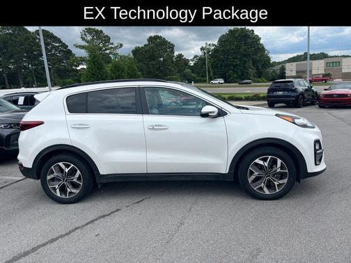 Snow White Pearl 2020 Kia Sportage EX