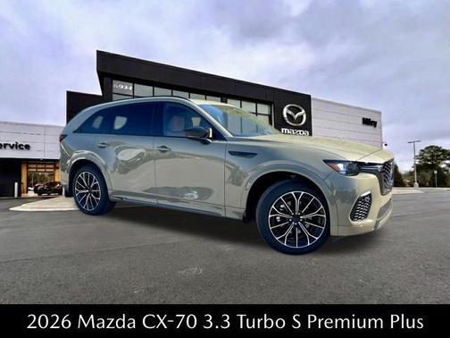 Zircon Sand Metallic 2026 Mazda CX-70 3.3 Turbo S Premium Plus
