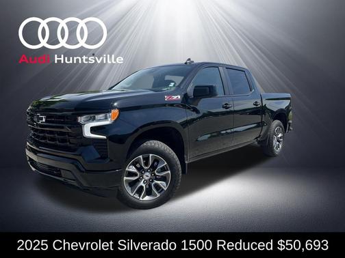 Black 2025 Chevrolet Silverado 1500 RST