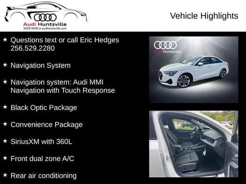 Arkona White 2026 Audi A3 Premium