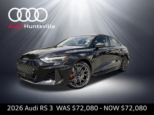Mythos Black Metallic 2026 Audi RS 3 TFSI quattro S tronic