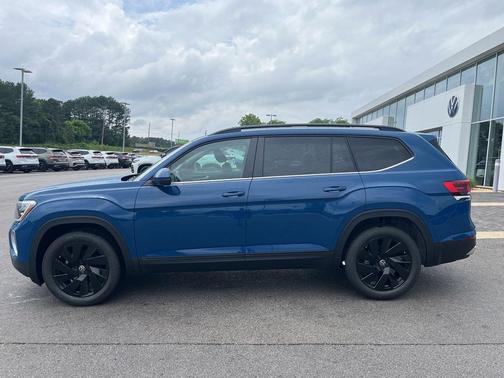 mountain lake blue metallic 2026 Volkswagen Atlas 2.0T SE w/Technology