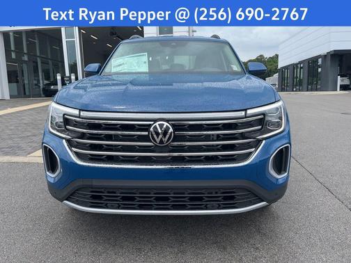 mountain lake blue metallic 2026 Volkswagen Atlas 2.0T SE w/Technology
