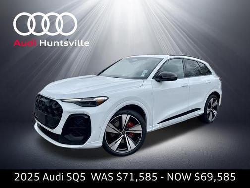 Glacier White Metallic 2025 Audi SQ5 3.0T Premium Plus