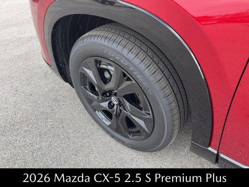 Soul Red Crystal Metallic 2026 Mazda CX-5 2.5 S Premium Plus Package