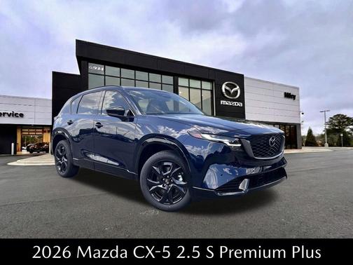 Navy Blue Mica 2026 Mazda CX-5 2.5 S Premium Plus Package