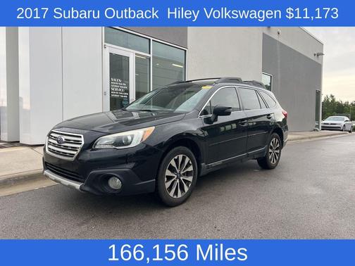 Crystal Black Silica 2017 Subaru Outback 2.5i Limited