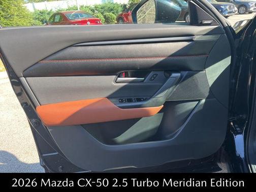 Jet Black Mica 2026 Mazda CX-50 2.5 Turbo Meridian Edition