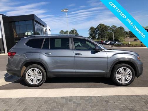 Platinum Gray Metallic 2019 Volkswagen Atlas 3.6L SE w/Technology