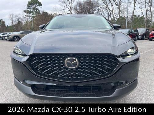 Jet Black Mica 2026 Mazda CX-30 2.5 Turbo
