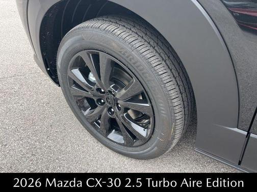 Jet Black Mica 2026 Mazda CX-30 2.5 Turbo