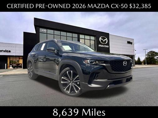 jet black mica 2026 Mazda CX-50 2.5 S Premium Package