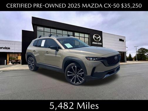 Zircon Sand Metallic 2025 Mazda CX-50 2.5 Turbo Premium Package