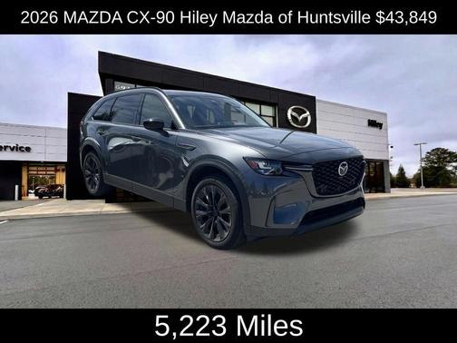 Machine Gray Metallic 2026 Mazda CX-90 3.3 Turbo Premium Sport