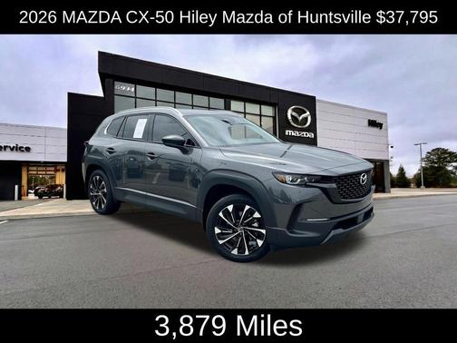 Machine Gray Metallic 2026 Mazda CX-50 Hybrid Premium Plus