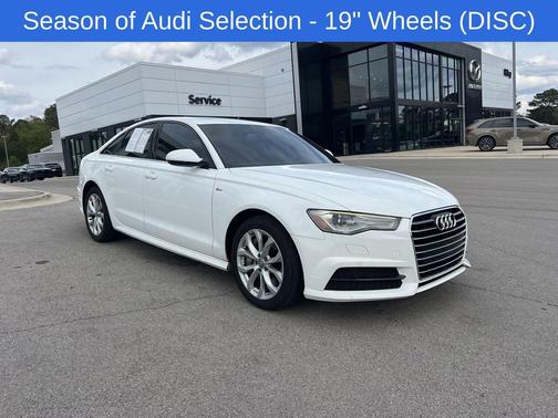 Ibis White 2017 Audi A6 2.0T Premium