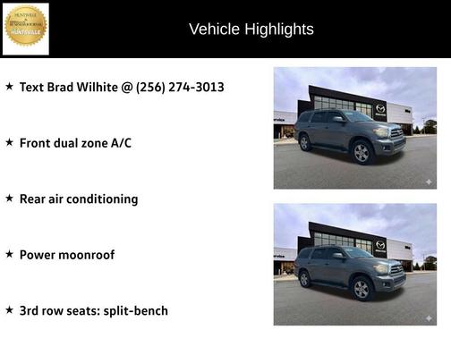 Magnetic Gray Metallic 2011 Toyota Sequoia SR5
