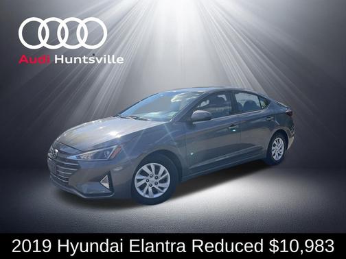 Machine Gray 2019 Hyundai ELANTRA SE