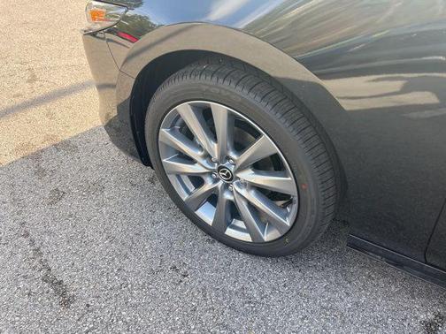 Jet Black Mica 2026 Mazda Mazda3 FWD w/Preferred Package