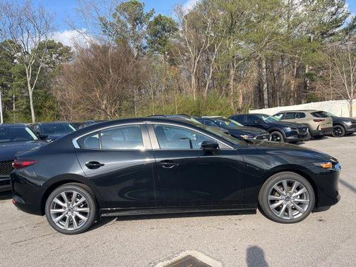 Jet Black Mica 2026 Mazda Mazda3 FWD w/Preferred Package