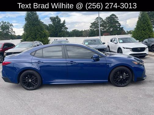 Blue 2025 Toyota Camry SE