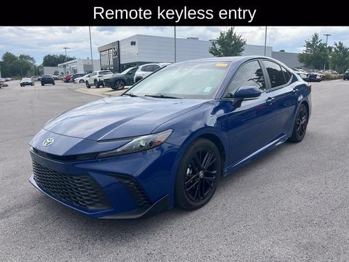 Blue 2025 Toyota Camry SE