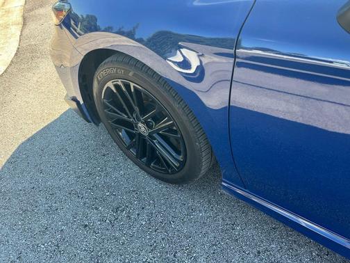 Blue 2025 Toyota Camry SE