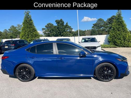 Blue 2025 Toyota Camry SE