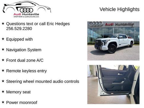 2024 Toyota Tundra Hybrid Platinum