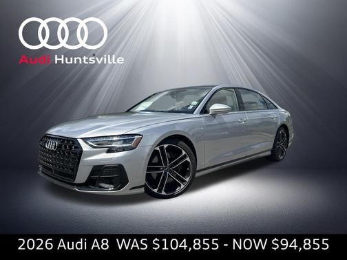Florett Silver Metallic 2026 Audi A8 55 TFSI quattro Tiptronic