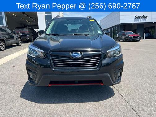 Crystal Black Silica 2020 Subaru Forester Sport