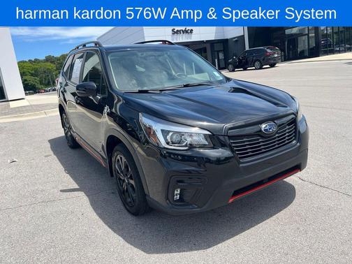 Crystal Black Silica 2020 Subaru Forester Sport
