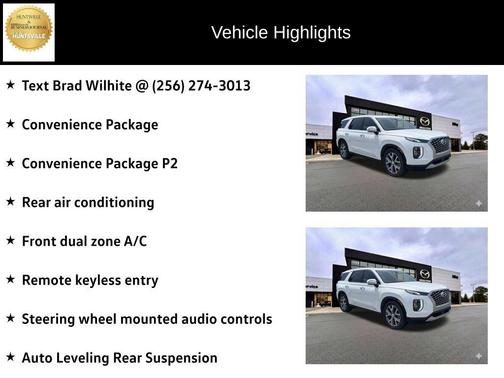 Hyper White 2021 Hyundai PALISADE SEL