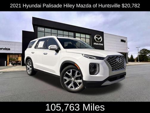 Hyper White 2021 Hyundai PALISADE SEL