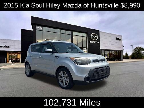Bright Silver 2015 Kia Soul +