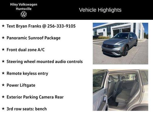 2023 Volkswagen Tiguan 2.0T SE