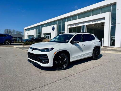 opal white pearl 2026 Volkswagen Tiguan 2.0T SE R-Line Black