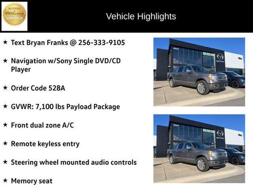2011 Ford F-150 Platinum
